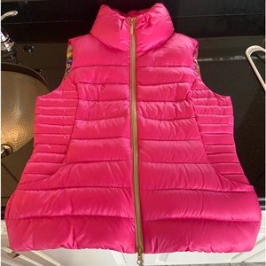 Women’s medium size hot pink Lilly Pulitzer vest
